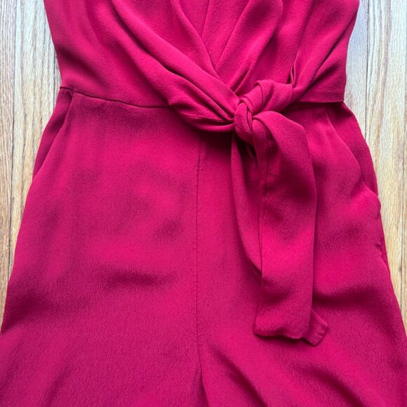 Anthropology Maeve Elegant Red Jumpsuit - Picture 7 of 7